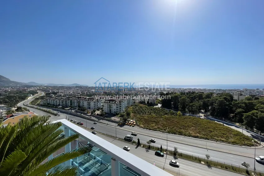 Kupuj  Luksusowy duplex z meblami, basenem i panoramicznym widokiem w Cikcilli, Alanya 29 