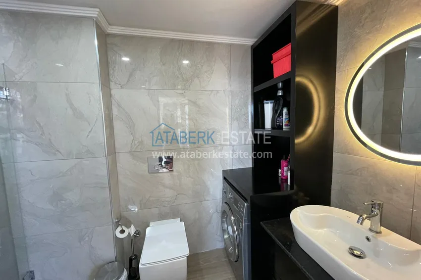 Kupuj  Luksusowy duplex z meblami, basenem i panoramicznym widokiem w Cikcilli, Alanya 32 