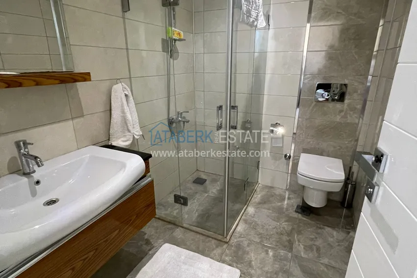 Kupuj  Luksusowy duplex z meblami, basenem i panoramicznym widokiem w Cikcilli, Alanya 35 
