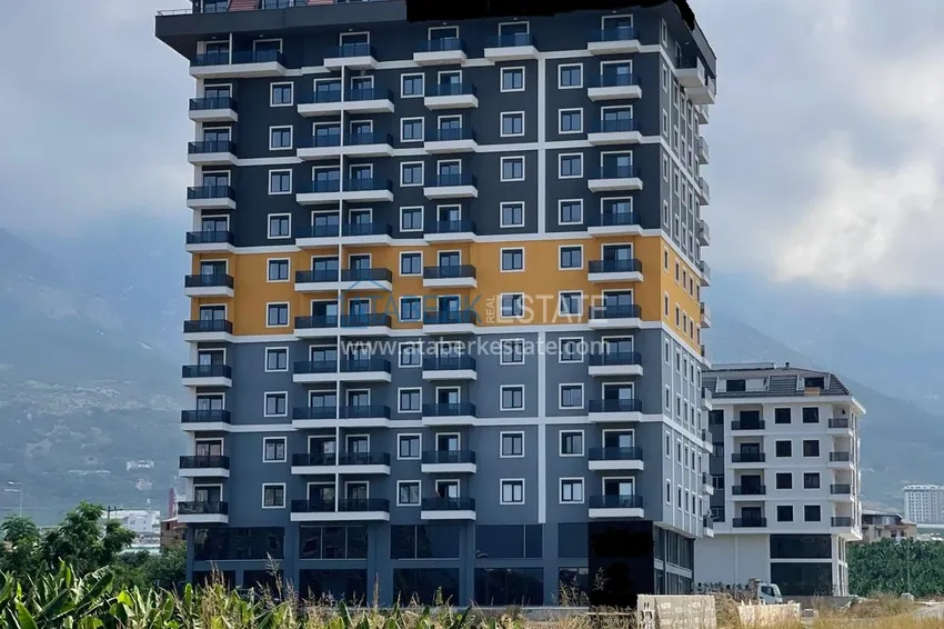 Nowe budynki w Alanyi! Apartament 1+1 z widokiem na góry, dzielnica Mahmutlar — Alanya 1 