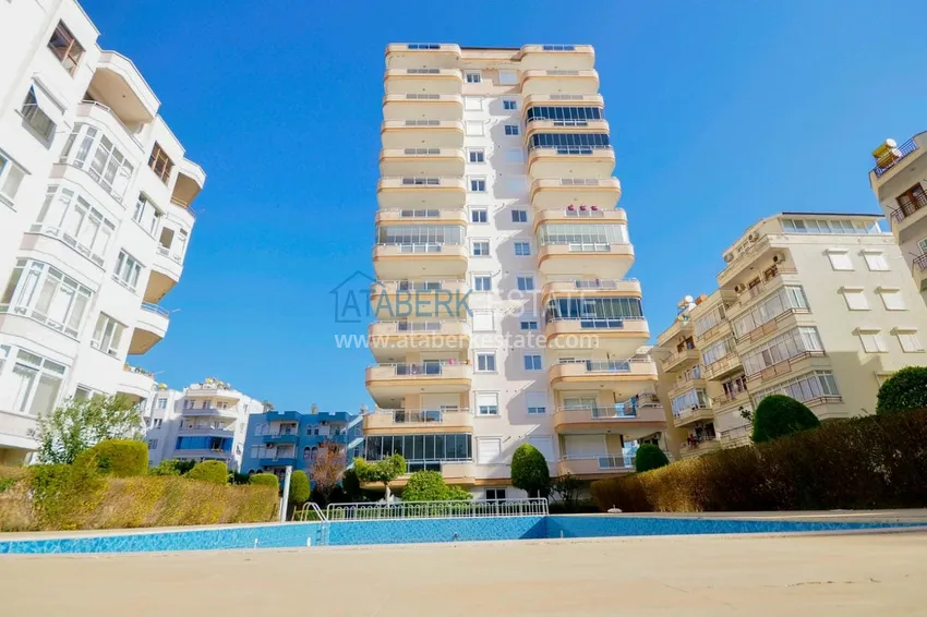 Apartament w nowoczesnym wnętrzu Mahmutlar, bezpośredni widok na morze, pierwsze wybrzeże 2 