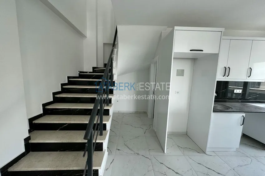 Kupuj  Duplex 2+1 z widokiem na morze i góry — dzielnica Kargicak, Alanya 2 
