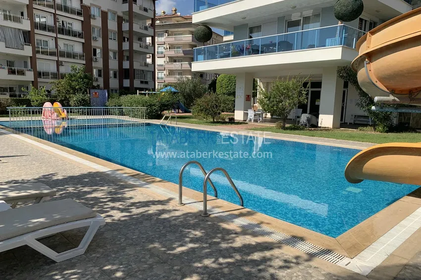 Luksusowy duplex z meblami, basenem i panoramicznym widokiem w Cikcilli, Alanya 2 