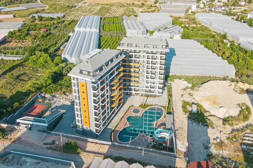 Dobrze wykończone apartamenty w komfortowym kompleksie — Alanya, dzielnica Avsallar 2 