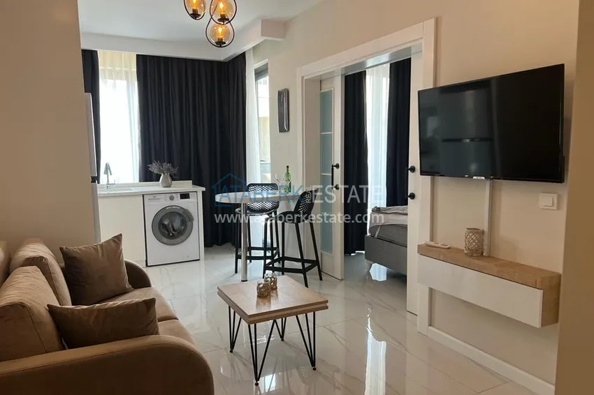 Kupuj  Jednopokojowy apartament z meblami w centrum Alanyi  2 