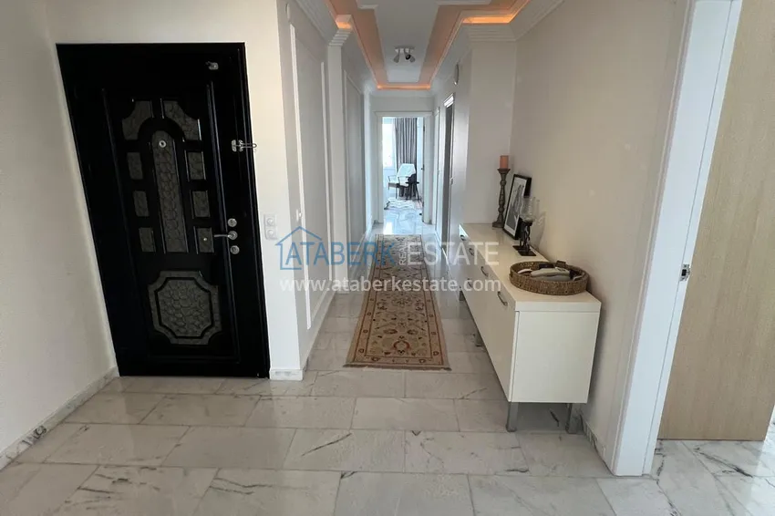Kupuj  Apartament liniowy 3+1 z meblami, widokiem na morze i góry na plaży - Tosmur, Alanya 2 