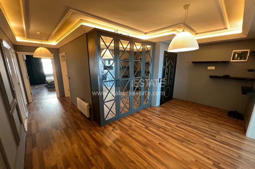 Kupuj  Umeblowany apartament 3+1 z otwartym widokiem na morze, odpowiedni do pozwolenia na pobyt i obywatelstwo - Tosmur, Alanya 3 