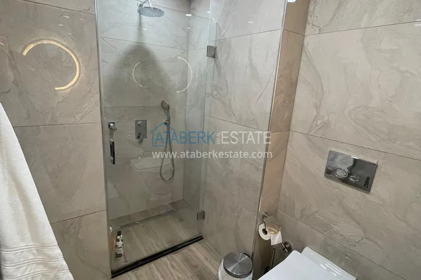Kupuj  Luksusowy duplex z meblami, basenem i panoramicznym widokiem w Cikcilli, Alanya 37 