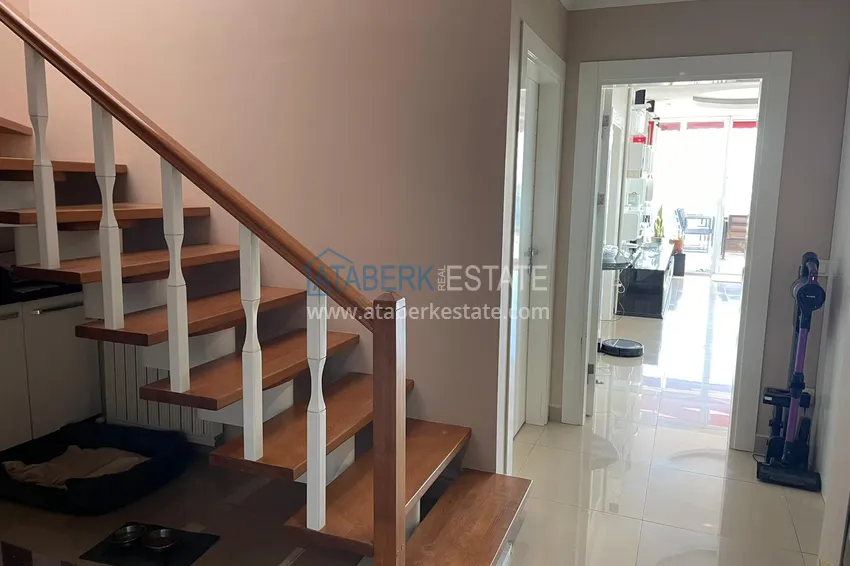 Kupuj  Luksusowy duplex z meblami, basenem i panoramicznym widokiem w Cikcilli, Alanya 39 