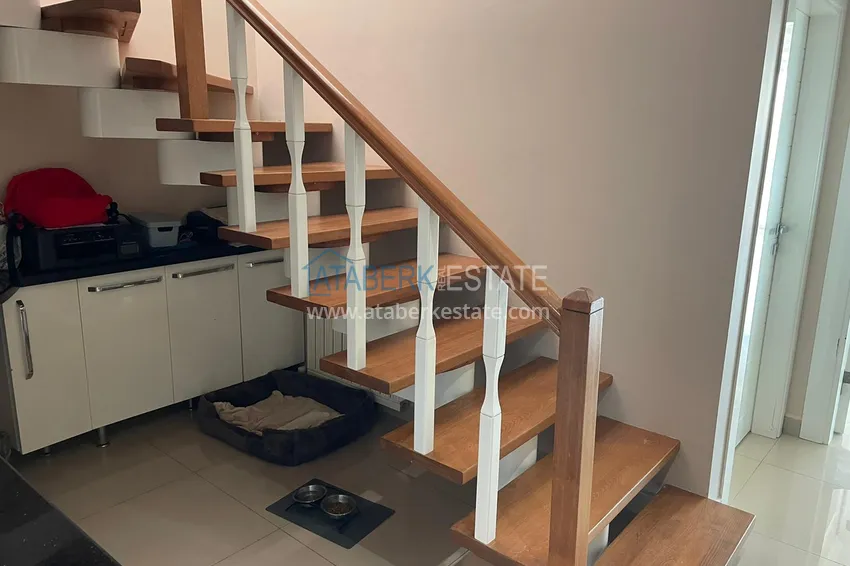 Kupuj  Luksusowy duplex z meblami, basenem i panoramicznym widokiem w Cikcilli, Alanya 40 