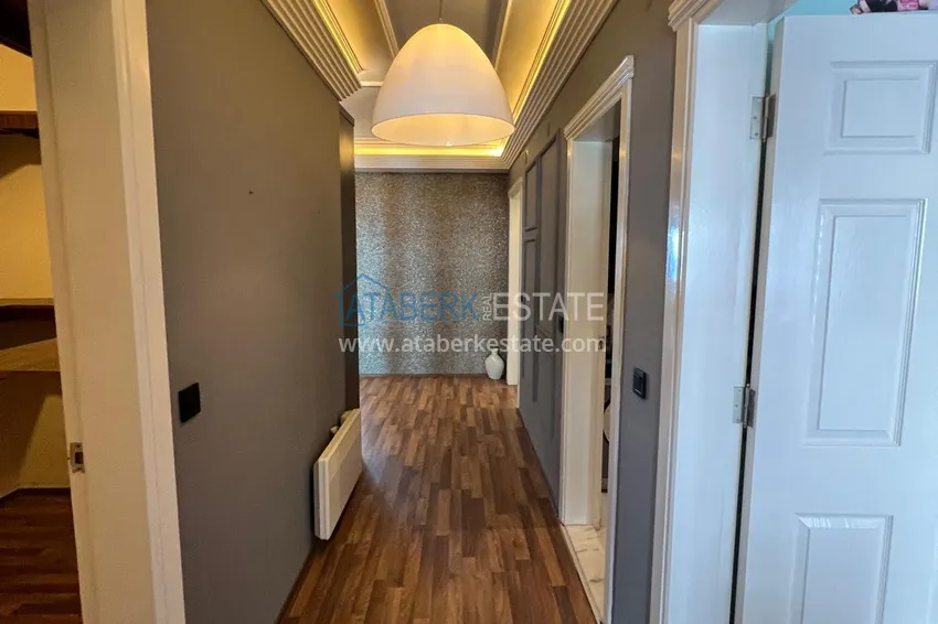Kupuj  Umeblowany apartament 3+1 z otwartym widokiem na morze, odpowiedni do pozwolenia na pobyt i obywatelstwo - Tosmur, Alanya 4 