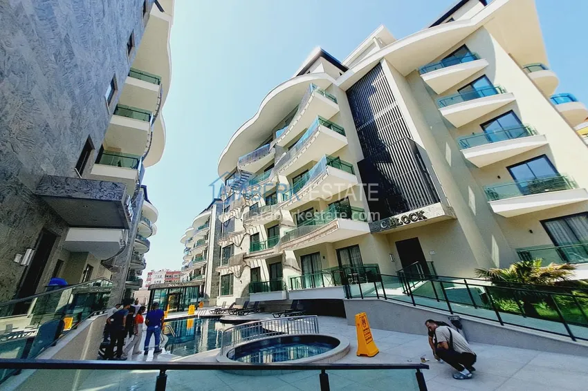 Apartamenty od właściciela w nowym budynku - centrum Alanyi, 150 metrów od plaży Keykubat. Nadaje się do wynajmu krótkoterminowego 3 