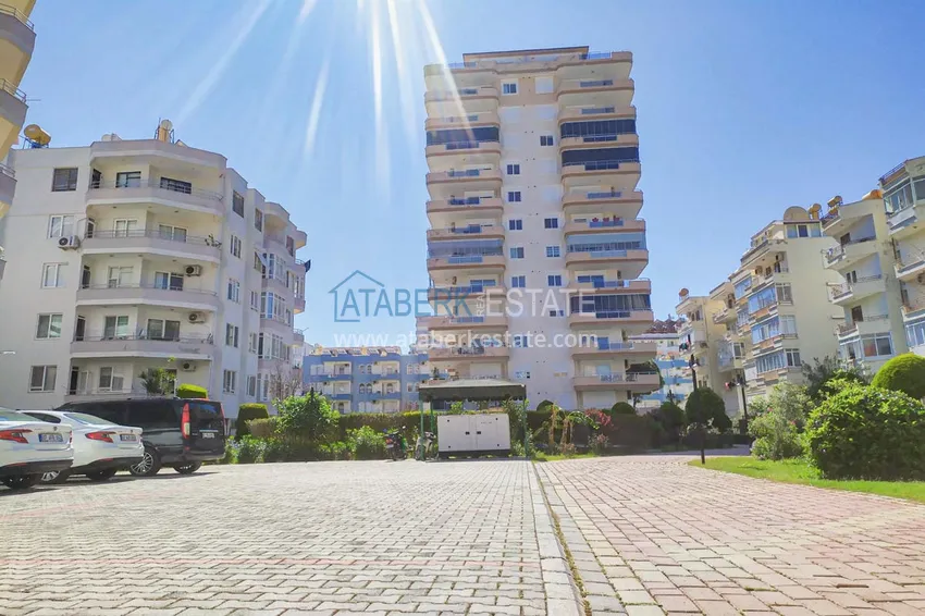 Apartament w nowoczesnym wnętrzu Mahmutlar, bezpośredni widok na morze, pierwsze wybrzeże 6 