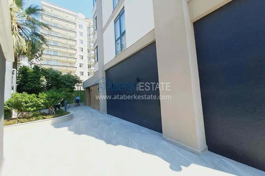 Apartament z dwiema sypialniami z nowymi meblami z widokiem na morze i góry - centrum Alanyi, plaża Kleopatra  4 