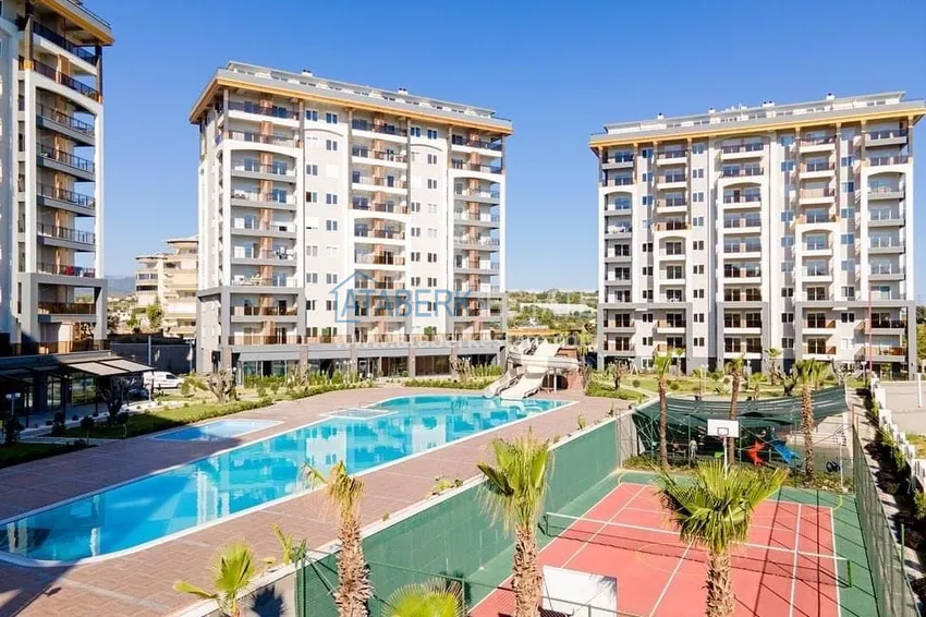 Apartament z jedną sypialnią w Avsallar, Alanya - plaża Incekum 5 