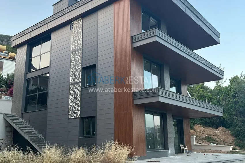 Stylowy projekt na ostatnim etapie budowy w centrum Alanyi, dzielnicy Hasbahce 6 