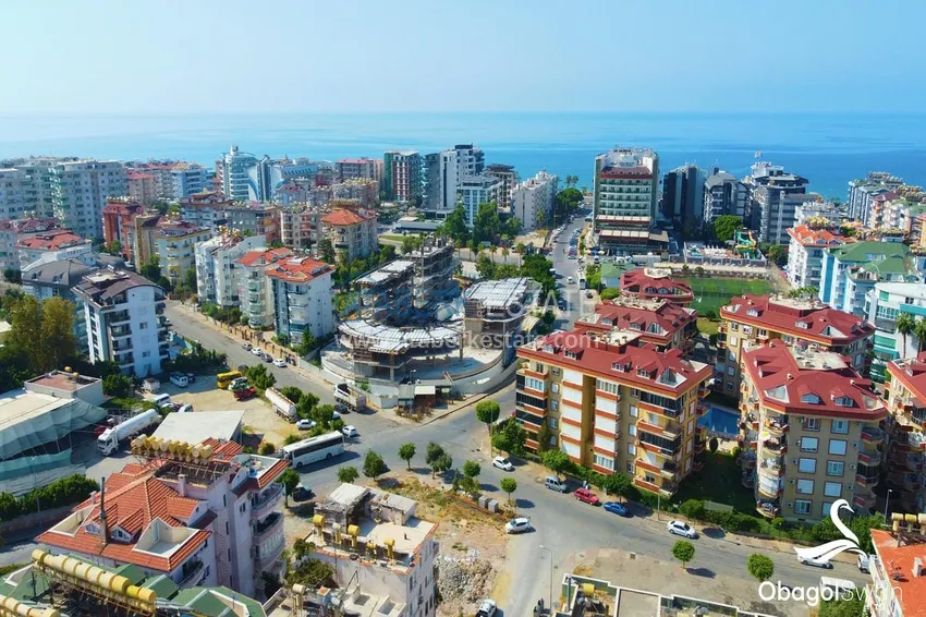 Nowy projekt kompleksu mieszkalnego w Oba - Alanya. 3-letni plan ratalny 4 