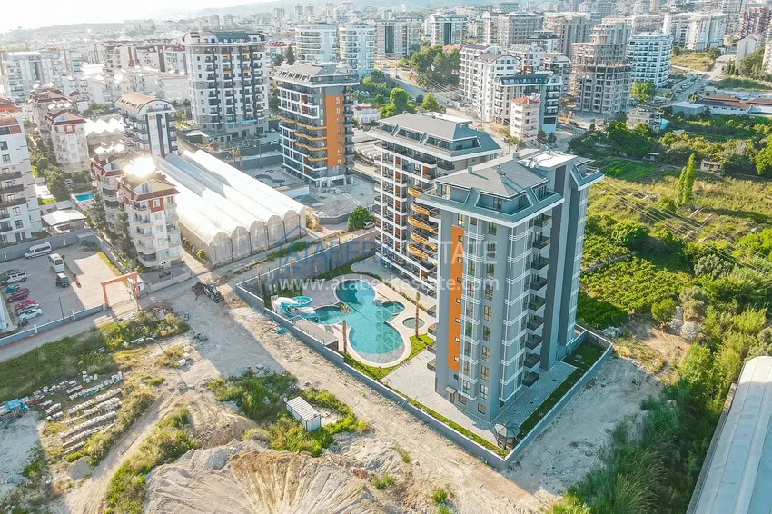 Dobrze wykończone apartamenty w komfortowym kompleksie — Alanya, dzielnica Avsallar 4 