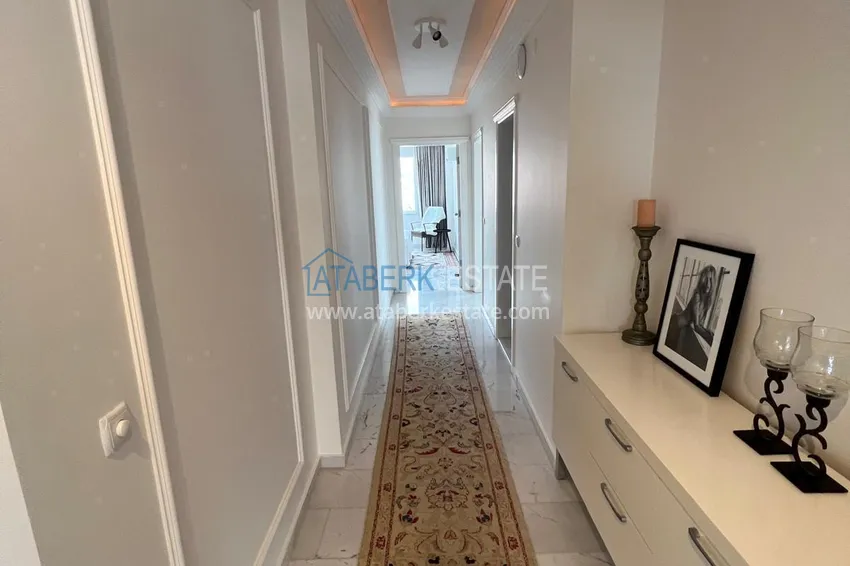 Kupuj  Apartament liniowy 3+1 z meblami, widokiem na morze i góry na plaży - Tosmur, Alanya 4 