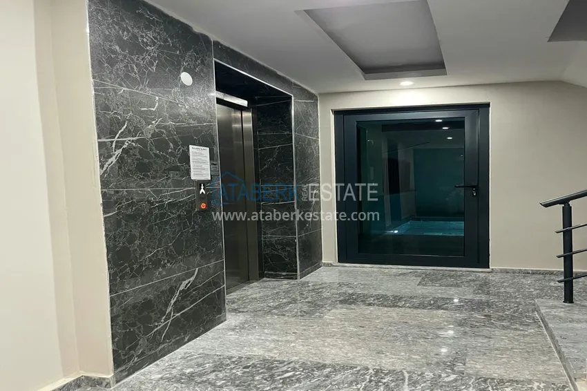 Apartament 1+1 w centrum Alanyi w nowym nowoczesnym kompleksie - plaża Kleopatra 4 