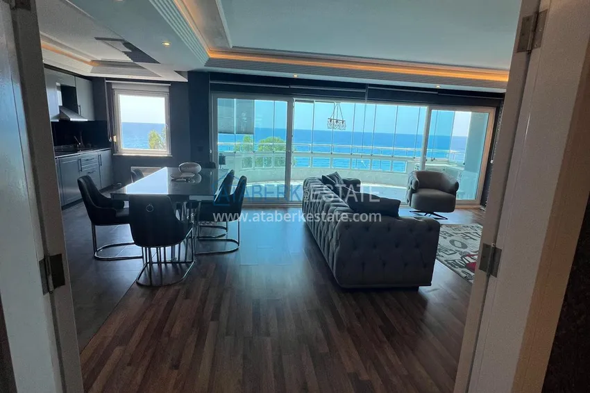 Kupuj  Umeblowany apartament 3+1 z otwartym widokiem na morze, odpowiedni do pozwolenia na pobyt i obywatelstwo - Tosmur, Alanya 6 