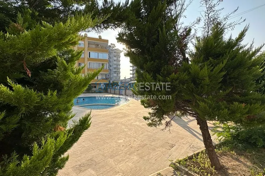 Dwupoziomowy penthouse z meblami i widokiem na morze. Dzielnica Tosmur, Alanya 4 