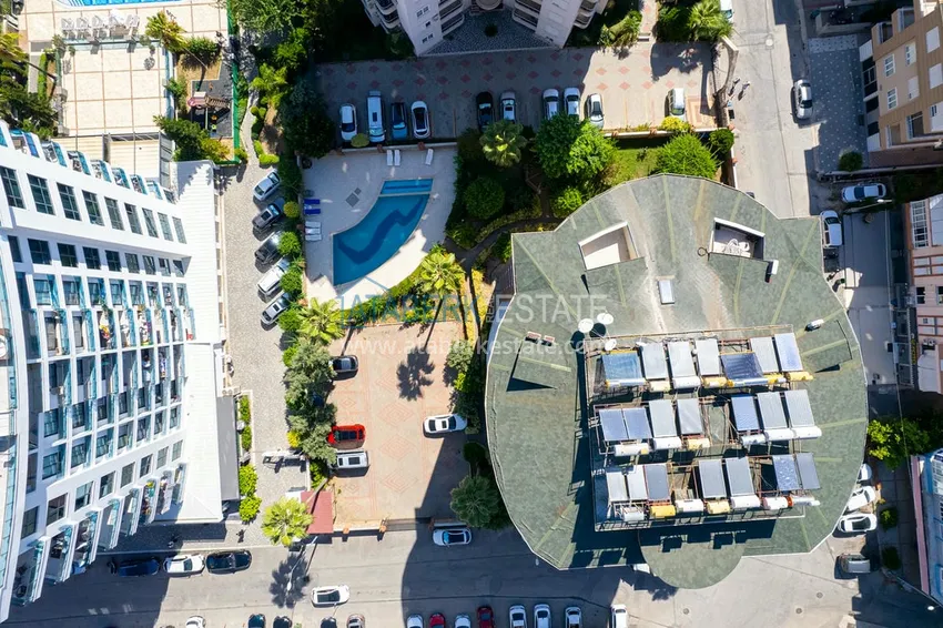 Liniowy pięciopokojowy apartament pod klucz z oddzielną kuchnią w centrum Alanyi 5 