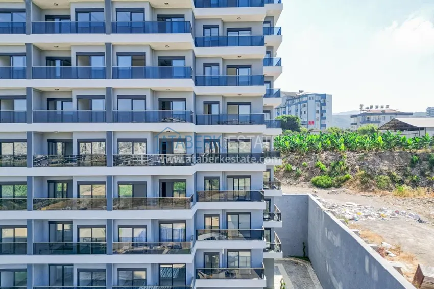 Gotowy apartament z jedną sypialnią w nowym kompleksie - dzielnica Mahmutlar, Alanya 4 
