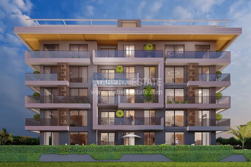 Nowy projekt kompleksu mieszkalnego w Oba - Alanya. 3-letni plan ratalny 5 