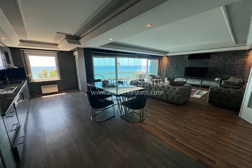 Kupuj  Umeblowany apartament 3+1 z otwartym widokiem na morze, odpowiedni do pozwolenia na pobyt i obywatelstwo - Tosmur, Alanya 7 