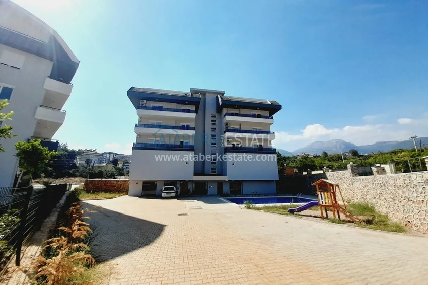 Oferta od właściciela — apartament z jedną sypialnią z pięknym wykończeniem w Oba, Alanya 5 