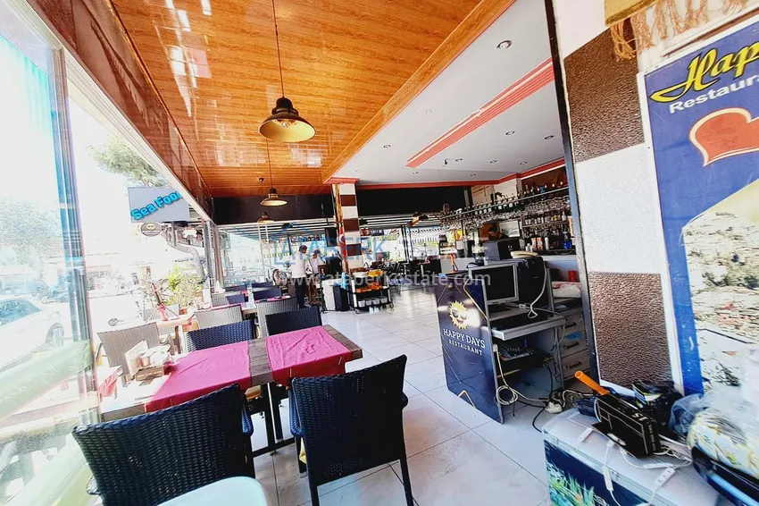 Gotowy biznes z gwarantowanym dochodem. Kawiarnia w centrum Alanya, dzielnica Damlataş 11 