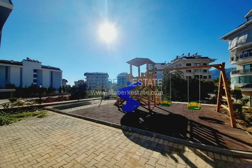 Gotowe trzypokojowe mieszkanie w nowym budynku - Alanya, dzielnica Oba 6 
