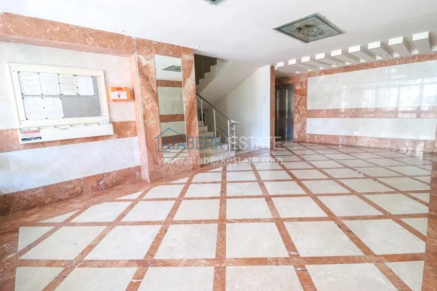 Dwupoziomowy penthouse z meblami i widokiem na morze. Dzielnica Tosmur, Alanya 6 