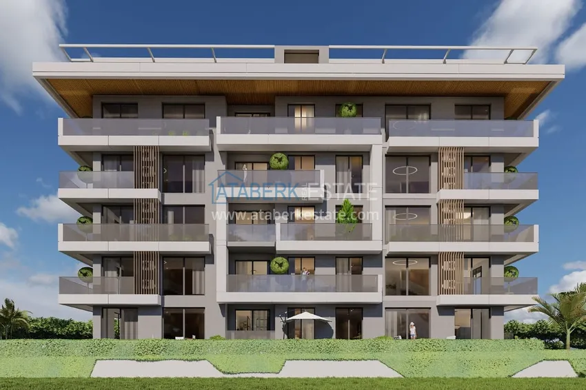 Nowy projekt kompleksu mieszkalnego w Oba - Alanya. 3-letni plan ratalny 6 