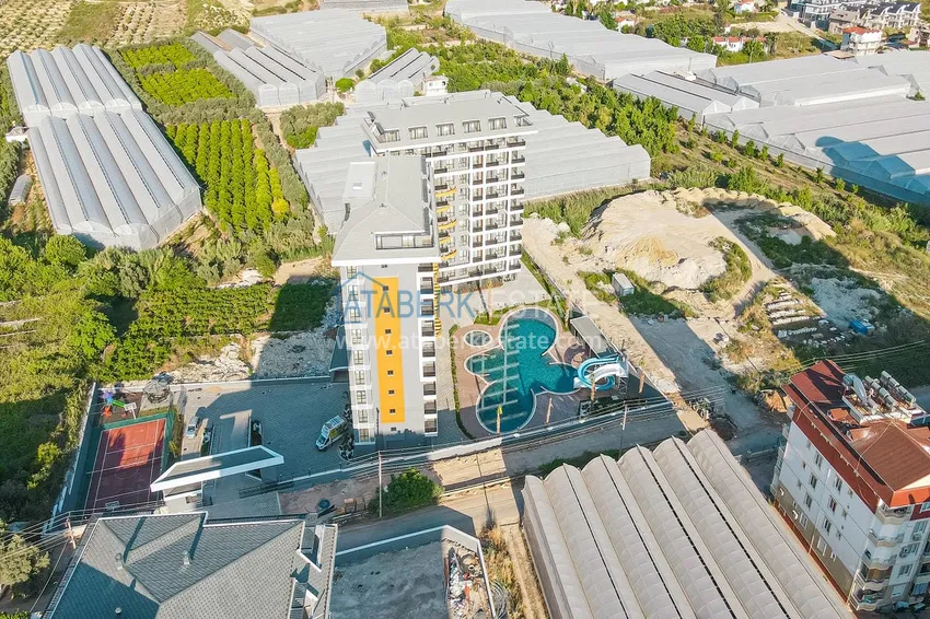 Dobrze wykończone apartamenty w komfortowym kompleksie — Alanya, dzielnica Avsallar 6 