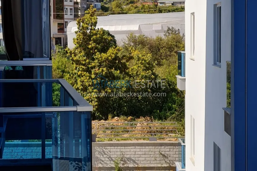 Kupuj Umeblowane mieszkanie z jedną sypialnią w młodym nowoczesnym kompleksie - dzielnica Oba, Alanya 11