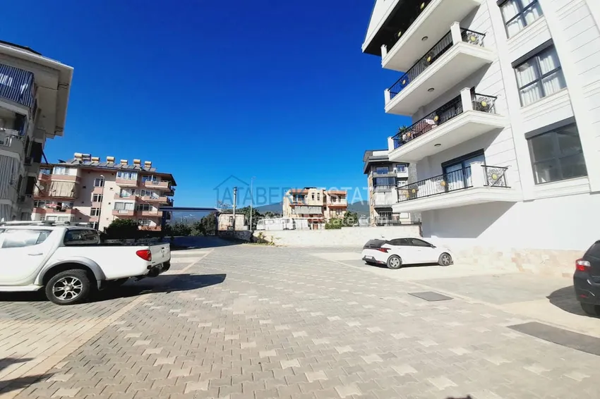 Gotowe trzypokojowe mieszkanie w nowym budynku - Alanya, dzielnica Oba 7 