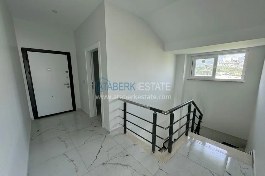 Kupuj  Duplex 2+1 z widokiem na morze i góry — dzielnica Kargicak, Alanya 7 