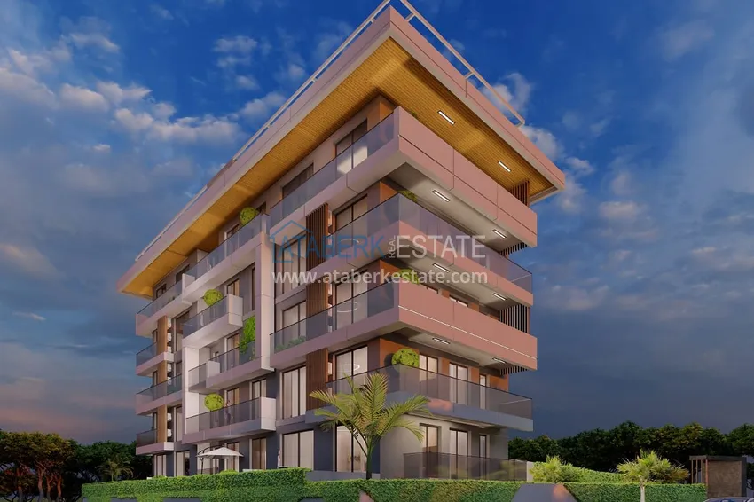 Nowy projekt kompleksu mieszkalnego w Oba - Alanya. 3-letni plan ratalny 7 