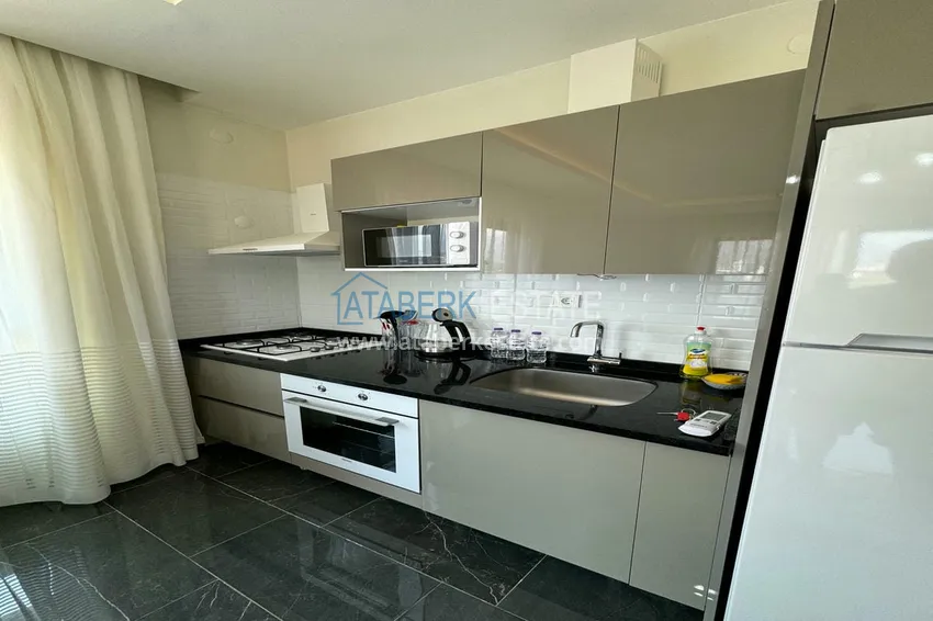 Kupuj  Apartament 1+1 z nowymi meblami i widokiem na góry w nowoczesnym kompleksie - dzielnica Mahmutlar, Alanya 8 