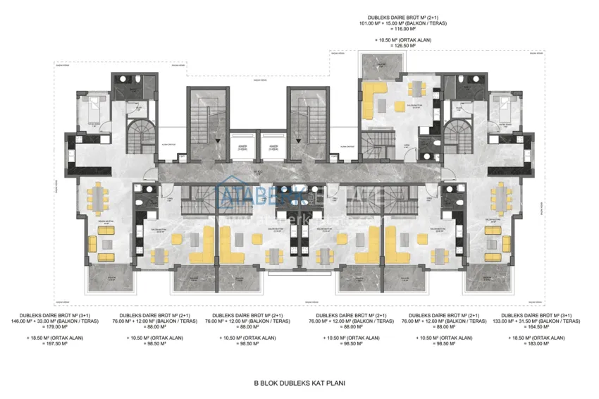Kupuj taniej Dobrze wykończone apartamenty w komfortowym kompleksie — Alanya, dzielnica Avsallar 4 