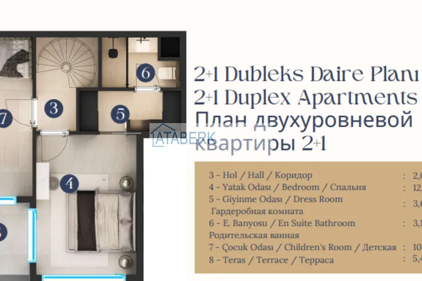 Kupuj taniej Rozpoczęcie sprzedaży! Projekt ołówkowy — kompleks komorowy w Fener, Antalya 6 