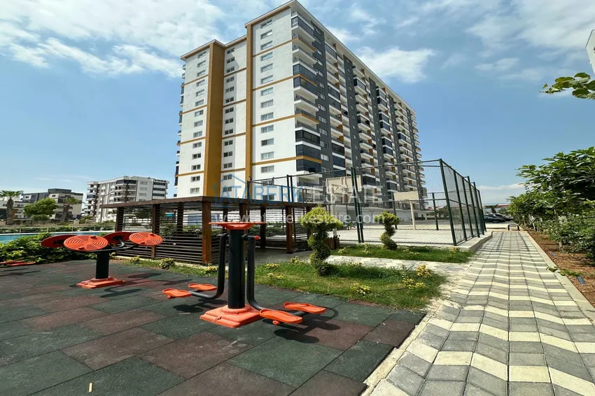 Nowoczesny apartament z widokiem na morze w Mersin — Erdemli, Tomyuk 9 
