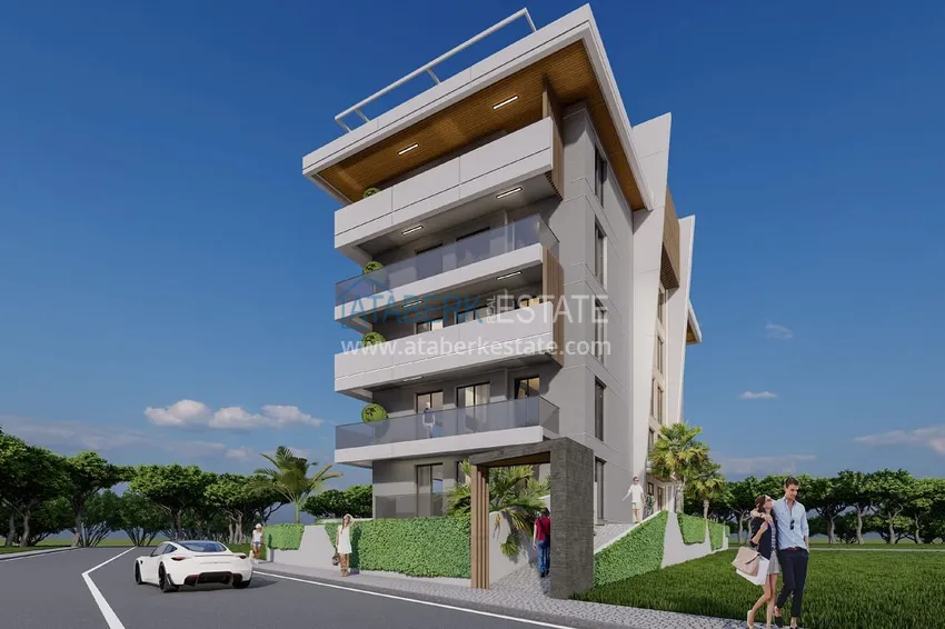 Nowy projekt kompleksu mieszkalnego w Oba - Alanya. 3-letni plan ratalny 8 