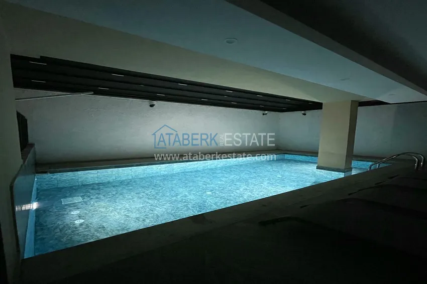Apartament 1+1 w centrum Alanyi w nowym nowoczesnym kompleksie - plaża Kleopatra 8 