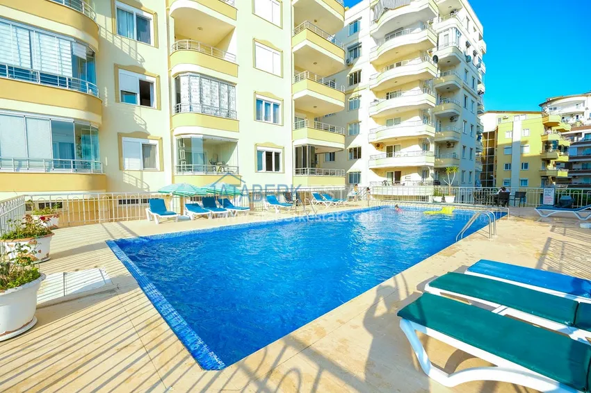 Apartament z 2 sypialniami przy plaży - dzielnica Tosmur, Alanya 12 