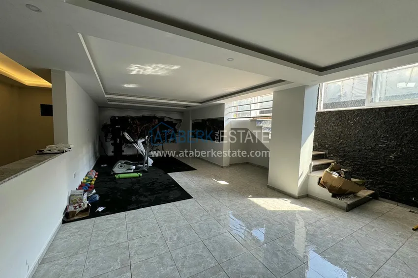 Duplex 2+1 z widokiem na morze i góry — dzielnica Kargicak, Alanya 9 