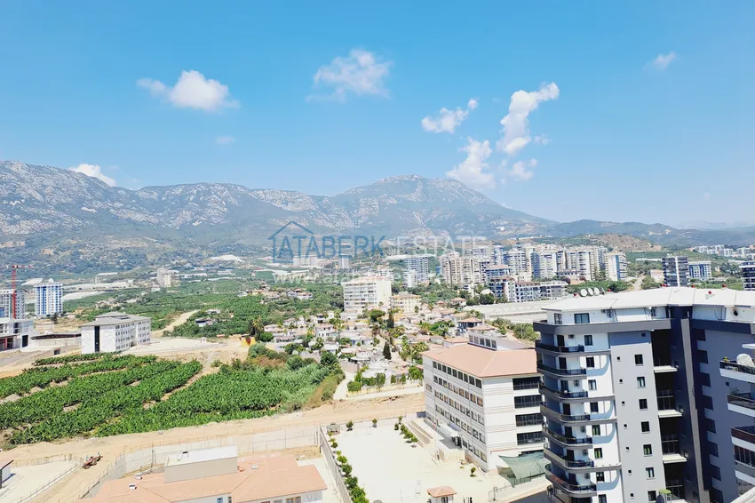 Kupuj  Pilna sprzedaż! Luksusowy dwupoziomowy penthouse z widokiem w Alanya, dzielnica Mahmutlar 15 