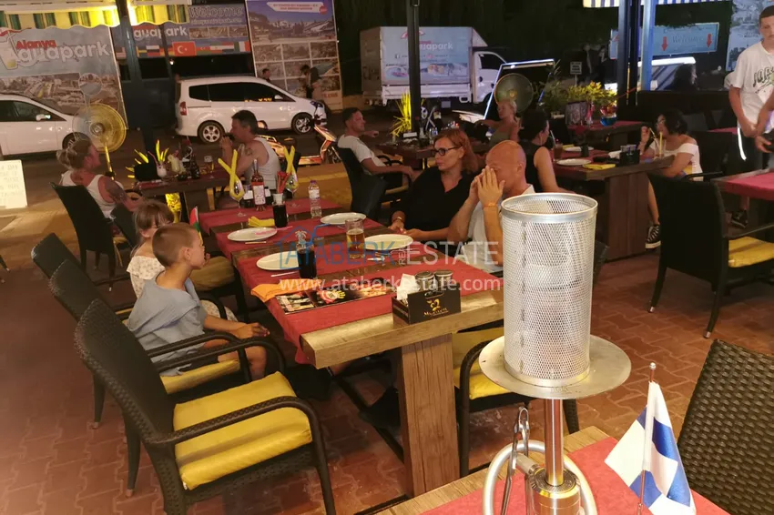Gotowy biznes z gwarantowanym dochodem. Kawiarnia w centrum Alanya, dzielnica Damlataş 29 